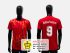 เสื้อกีฬาโรงเรียนบ้านแม่บวน สีแดง บริการรับสกรีนเสื้อเชียงราย โดยวิเศษสกรีน