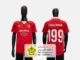 เสื้อกีฬาสีแดงคอปก เสื้อกีฬาพร้อมสกรีน สกรีนเสื้อเชียงราย