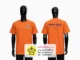 เสื้อยืดส้ม เสื้อยืดพร้อมสกรีน เสื้อทีมงาน สกรีนเสื้อเชียงราย