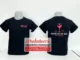 เสื้อยืดสีดำ เสื้อยืดคอกลม เสื้อพนักงาน สกรีนเสื้อเชียงราย เพียงใจเดอบาร์