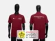 เสื้อโปโลสีแดงเลือดหมู เสื้อกิจกรรม เสื้อโปโลพร้อมสกรีน สกรีนเสื้อเชียงราย