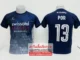 เสื้อกีฬาสีน้ำเงิน เสื้อทีมฟุตบอล เสื้อกีฬาสกรีน สกรีนเสื้อเชียงราย