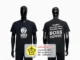 เสื้อยืดสีดำ เสื้อยืดพร้อมสกรีน Boss Coffee สกรีนเสื้อเชียงราย