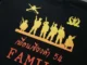 เสื้อยืดสีดำ สกรีน สีสไลด์ ทหาร เชียงคำ สกรีนเสื้อเชียงราย