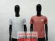 เสื้อยืด TC สีขาว สีโอรส สกรีน DTF สกรีนเสื้อเชียงราย