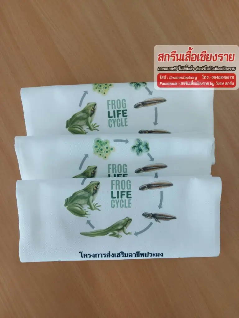 ถุงผ้าดิบ กระเป๋าผ้า สกรีน เชียงราย