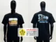 เสื้อยืดสีดำ เสื้อทีมงาน ทีมงานก่อสร้าง สกรีนเสื้อเชียงราย