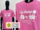 เสื้อยืดสีชมพู เสื้อคริสจักร คริสตจักรเด่นดำรงศาสน์ เสื้อทีม สกรีนเสื้อเชียงราย