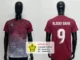 เสื้อกีฬาสีเลือดหมู เสื้อทีม เสื้อบอล สกรีนเสื้อเชียงราย