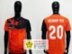 เสื้อกีฬาสีส้ม เสื้อทีม เสื้อบอล สกรีนเสื้อกีฬา สกรีนเสื้อเชียงราย