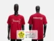 เสื้อยืดสีแดง เสื้อกิจกรรม เสื้อยืดพร้อมสกรีน สกรีนเสื้อเชียงราย