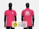เสื้อโปโลสีชมพู เสื้อพนักงาน เสื้อโปโลพร้อมสกรีน สกรีนเสื้อเชียงราย