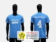 เสื้อกีฬาสีเหลืองฟ้า เสื้อแข่งกีฬา เสื้อกีฬาพร้อมสกรีน สกรีนเสื้อเชียงราย